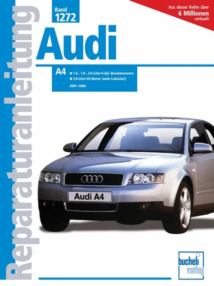 Audi Reparaturanleitung und Werkstatthandbuch 2001 bis 2004 - gedrucktes Buch zum Bestpreis! - verwuester.net