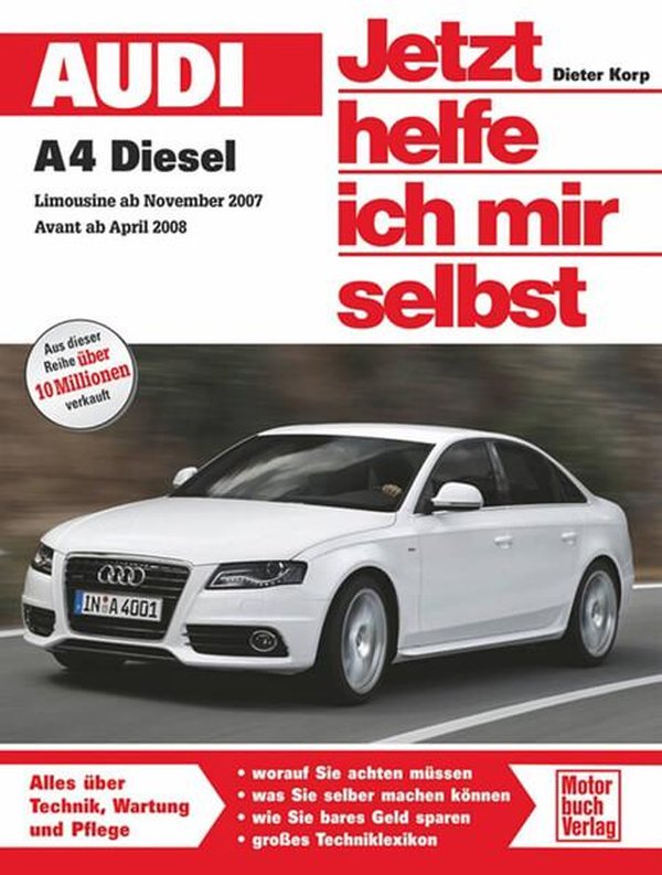 Audi A4 / A4 Avant Diesel Reparaturbuch - gedrucktes Buch zum Bestpreis! - verwuester.net