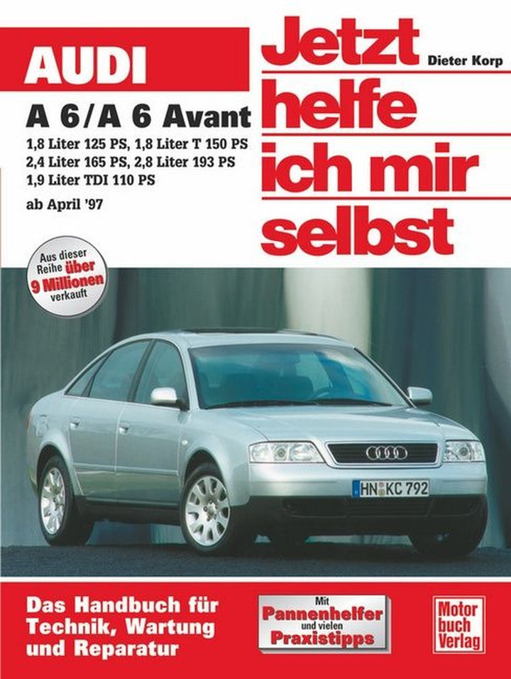 Audi A6 Reparaturbuch, Buchcover