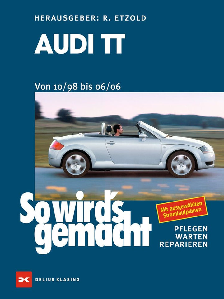 Audi TT von 10/1998 bis 06/2006 - Reparaturbuch, Buchcover