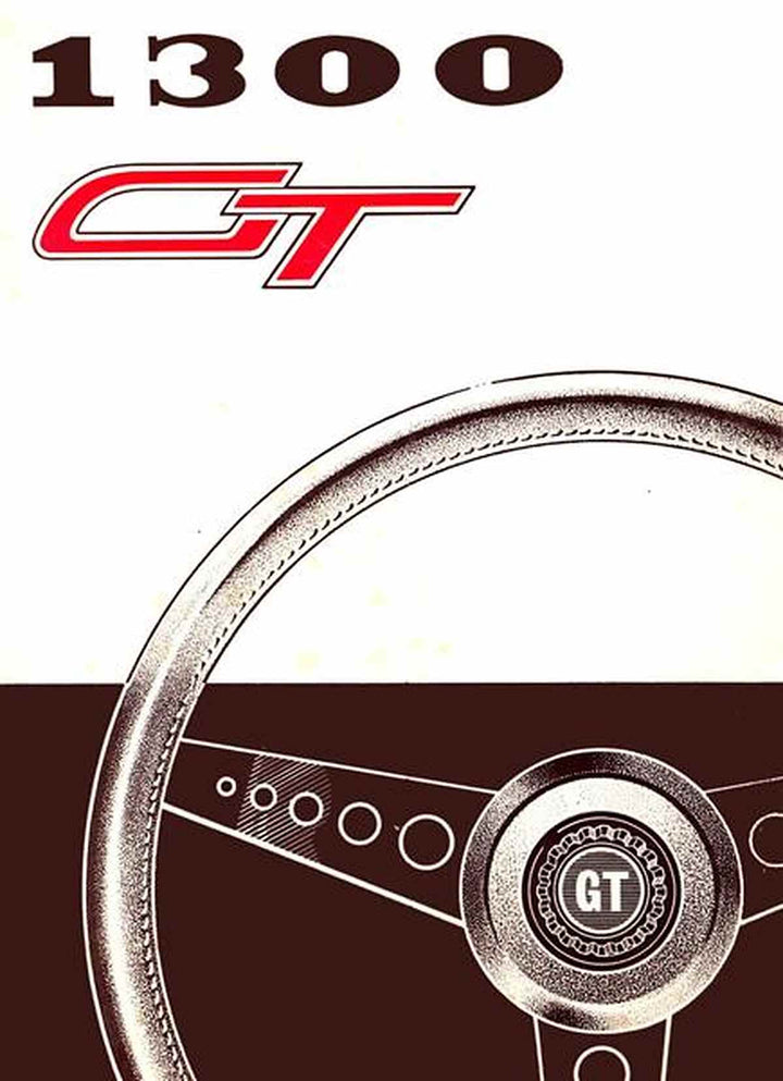 Austin 1300 GT Betriebsanleitung, Buchcover