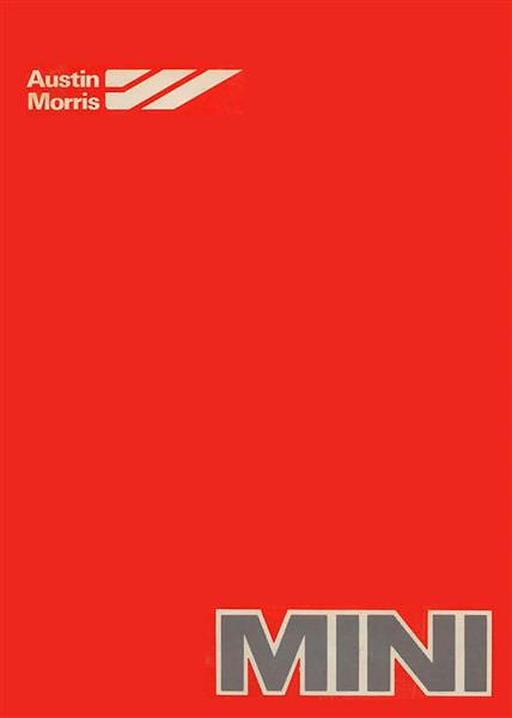 Austin Morris Mini Repair Operation Manual, Buchcover