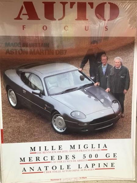 Auto Focus - Aston Martin DB7 - gedrucktes Buch zum Bestpreis! - verwuester.net
