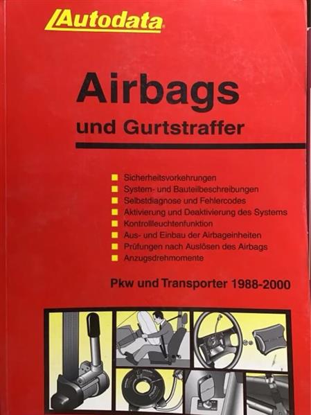 Autodata Airbags und Gurtstraffer - gedrucktes Buch zum Bestpreis! - verwuester.net