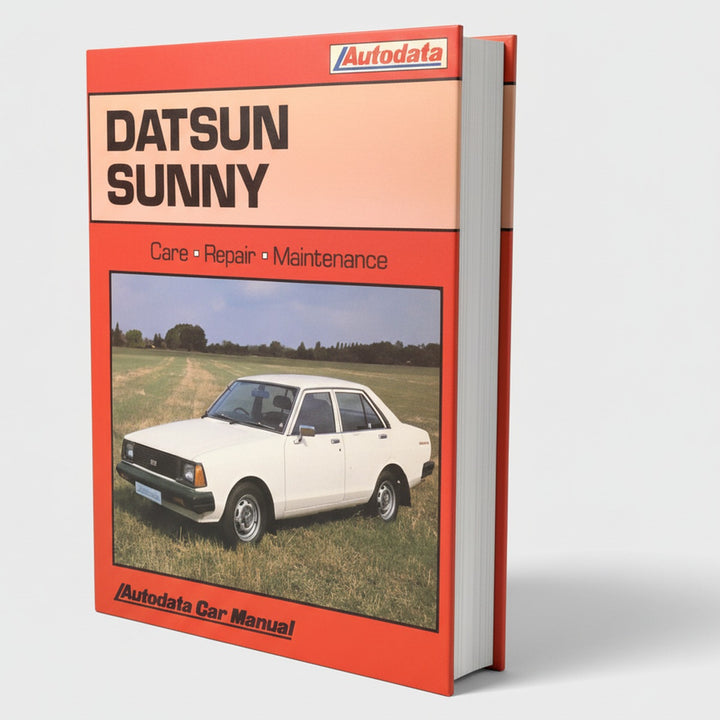 Datsun Sunny (Autodata), Buchcover