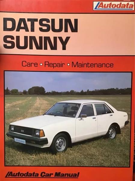 Autodata Datsun Sunny - gedrucktes Buch zum Bestpreis! - verwuester.net