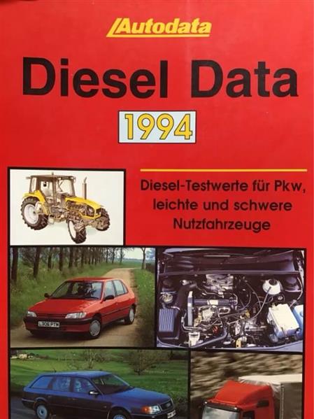 Autodata Diesel-Data 1994 - gedrucktes Buch zum Bestpreis! - verwuester.net