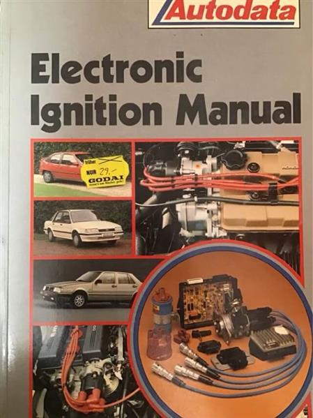 Autodata Electronic ignition manual - gedrucktes Buch zum Bestpreis! - verwuester.net