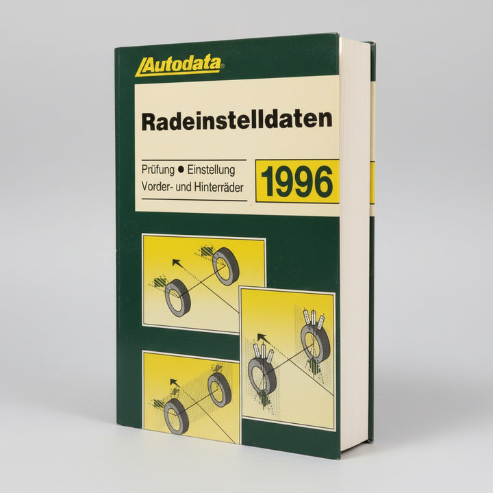 Autodata Radeinstellungen 1996, Buchcover