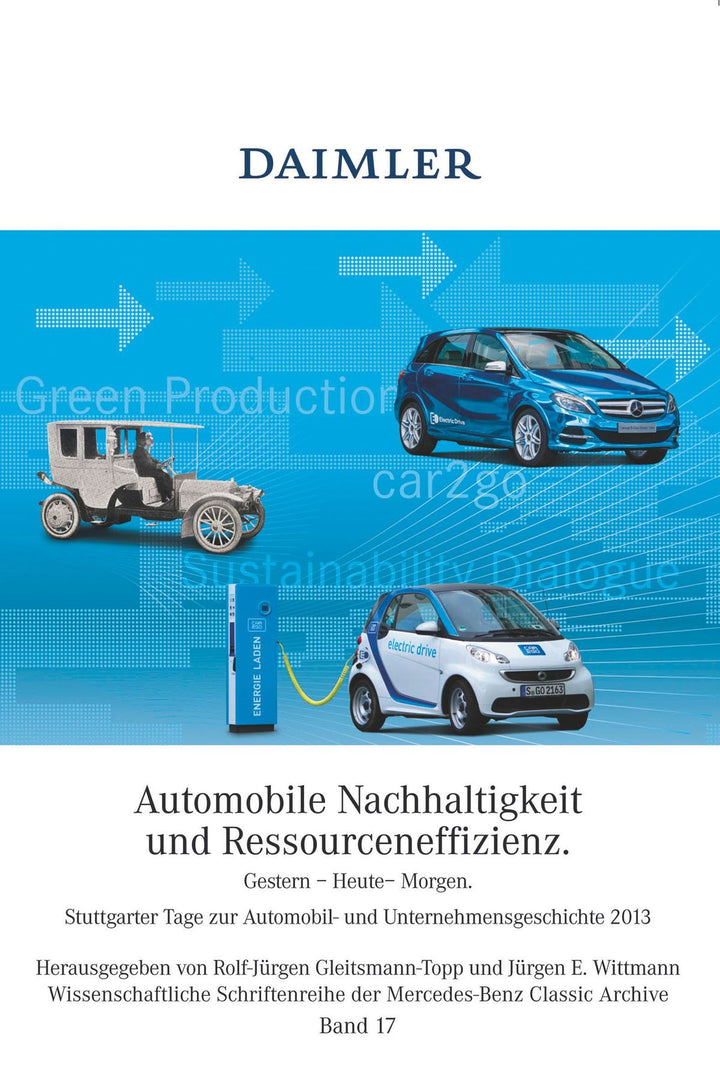 Automobile Nachhaltigkeit und Ressourceneffizienz - Band 17, Buchcover