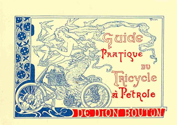 De Dion-Bouton 1898 bis 1899 Betriebsanleitung, Buchcover