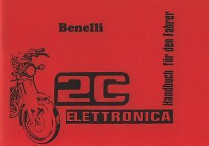 Benelli 125 2C Elettronica, Betriebsanleitung, Buchcover