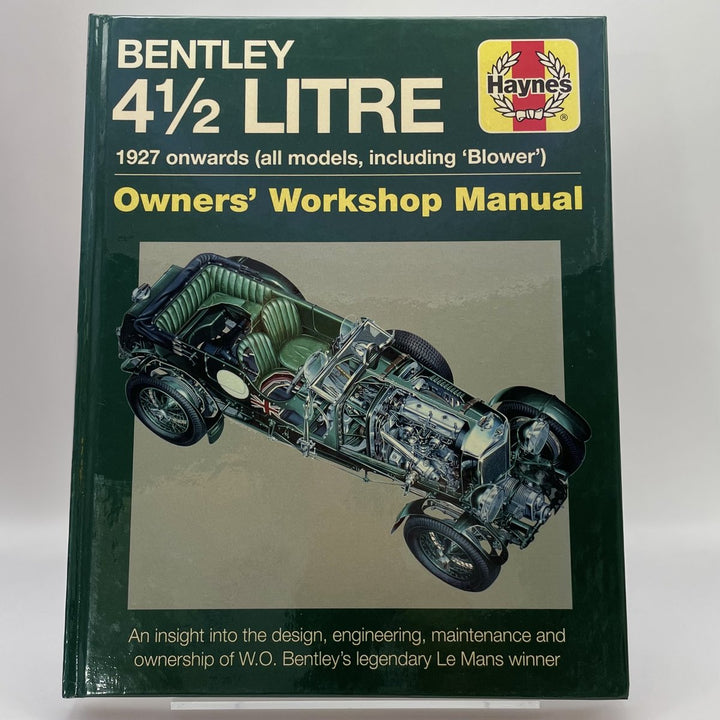 Bentley 4 1/2 Litre Owners&