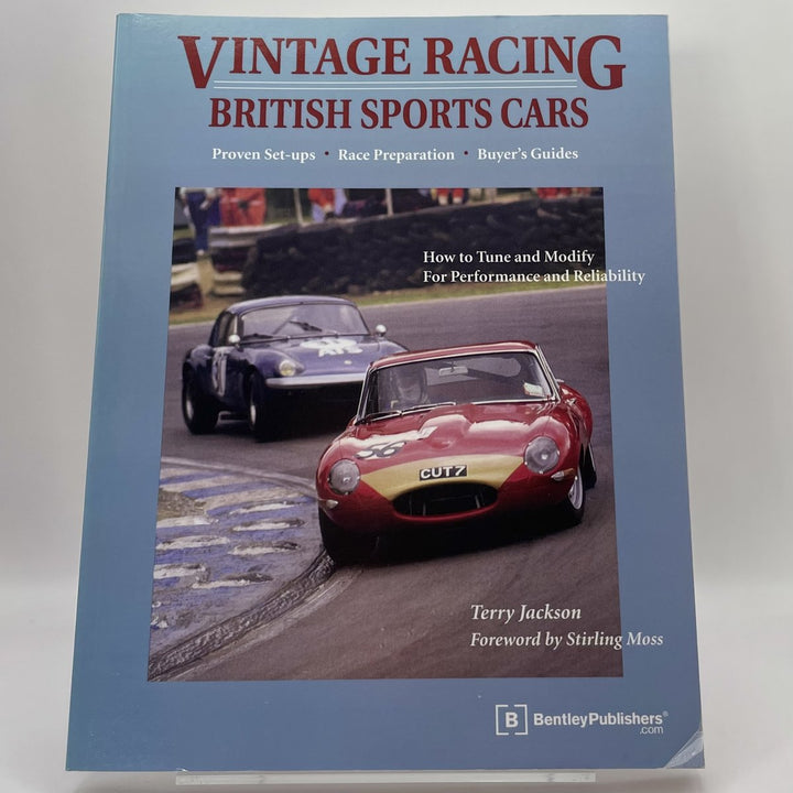 Vintage racing British sports cars
