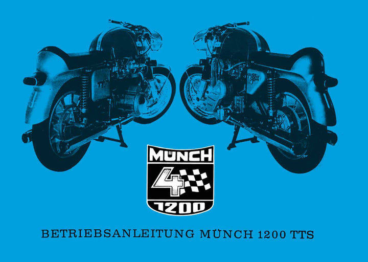 Betriebsanleitung Münch 4 1200 TTS, Buchcover