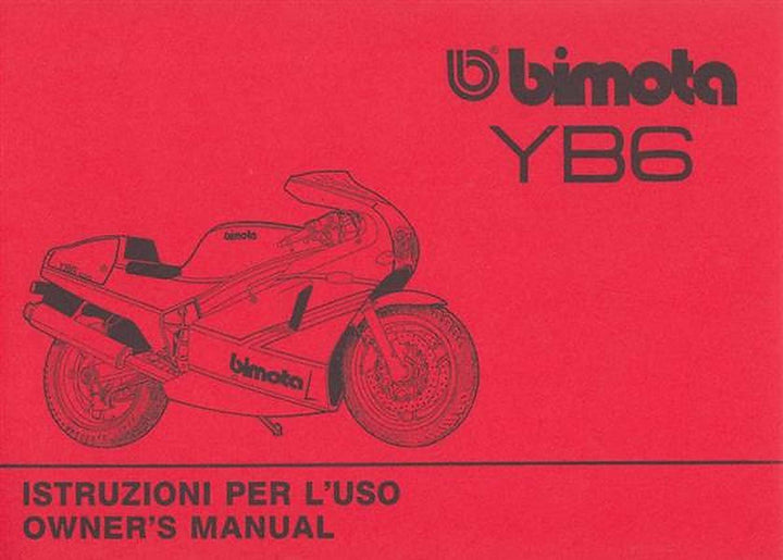 Bimota YB6, 1000 ccm, Owner&