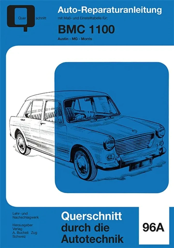 BMC 1100 Reparaturanleitung und Werkstatthandbuch - gedrucktes Buch zum Bestpreis! - verwuester.net