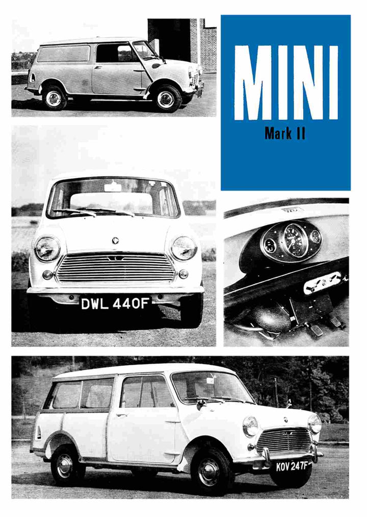 Austin BMC Mini Mark II Betriebsanleitung, Buchcover