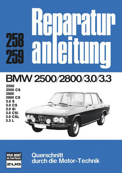 BMW 2500/2800 3.0/3.3 - Reparaturbuch - gedrucktes Buch zum Bestpreis! - verwuester.net