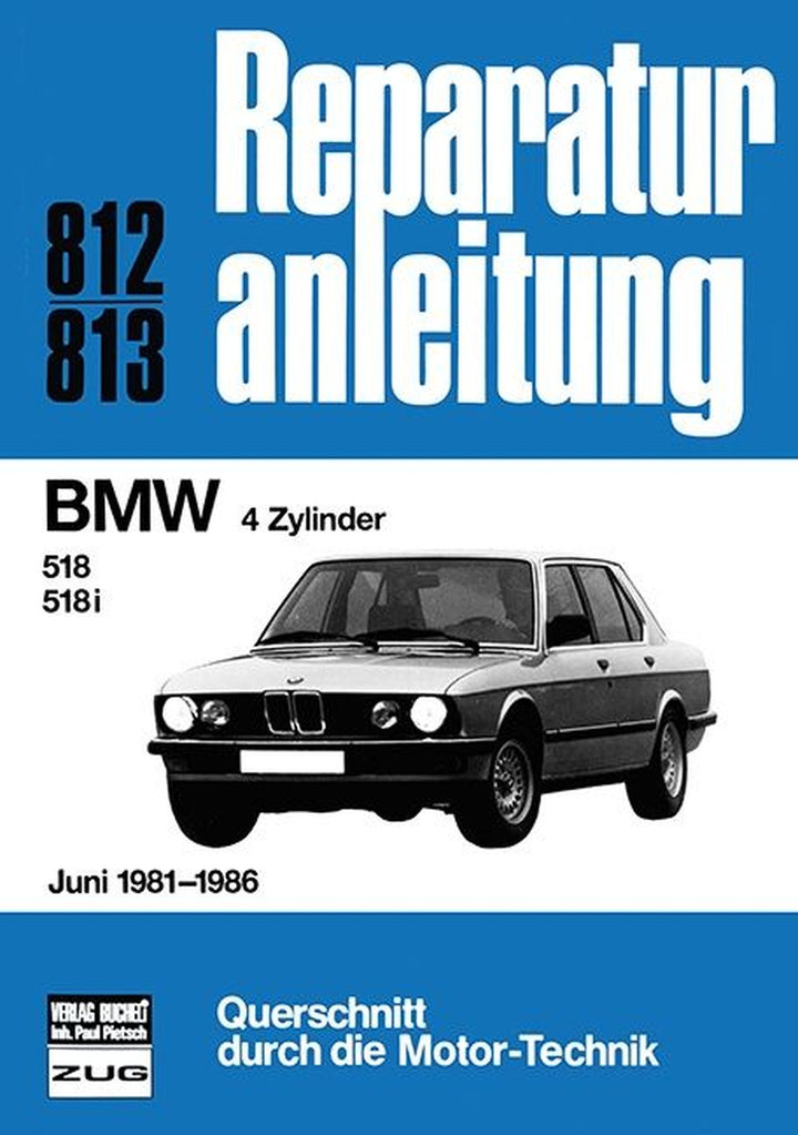BMW 4 Zylinder - Reparaturbuch, Buchcover
