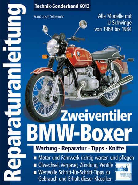 BMW-Boxer Zweiventiler mit U-Schwinge 1969-1985 - Reparaturbuch - gedrucktes Buch zum Bestpreis! - verwuester.net