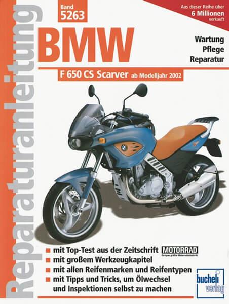 BMW F 650 CS Scarver - Reparaturbuch - gedrucktes Buch zum Bestpreis! - verwuester.net