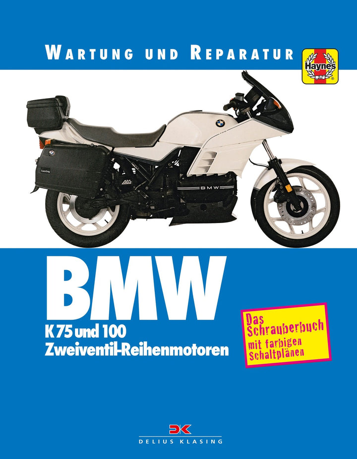BMW K 75 und 100 - Reparaturbuch, Buchcover