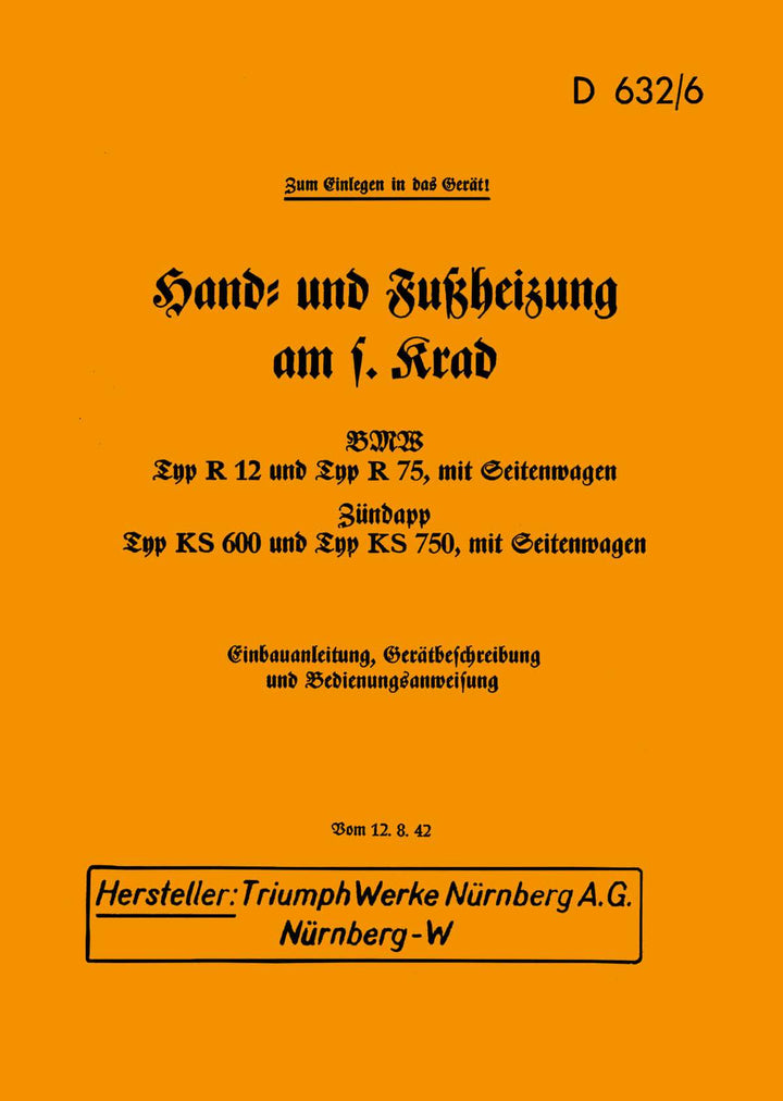 BMW R12 R75 und Zündapp KS600 KS750 Reparaturanleitung, Buchcover