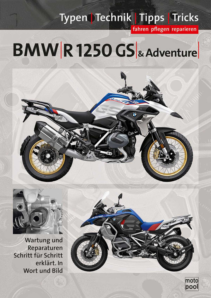 BMW R 1200 GS/ R 1250 GS & Adventure, Reparaturanleitung, Buchcover