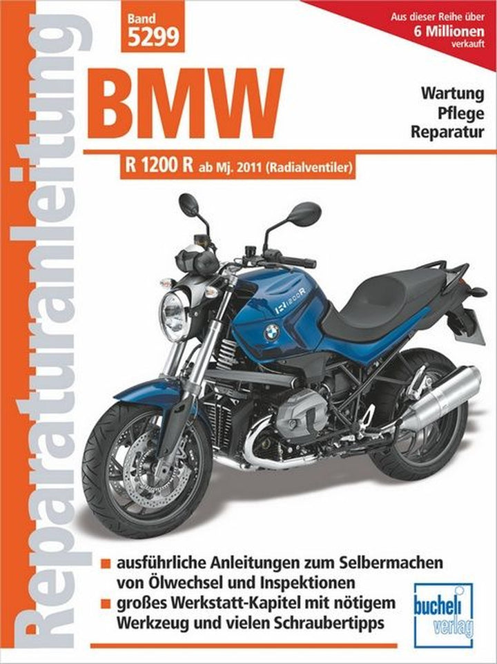 BMW R 1200 R - Reparaturbuch, Buchcover