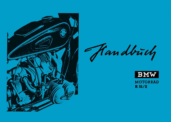 BMW R 51/2 Betriebsanleitung, Buchcover