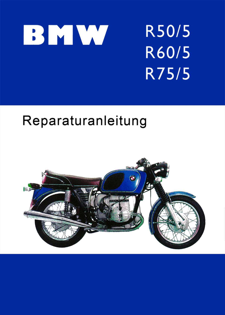 BMW R50/5 R60/5 R75/5 Reparaturanleitung, Buchcover