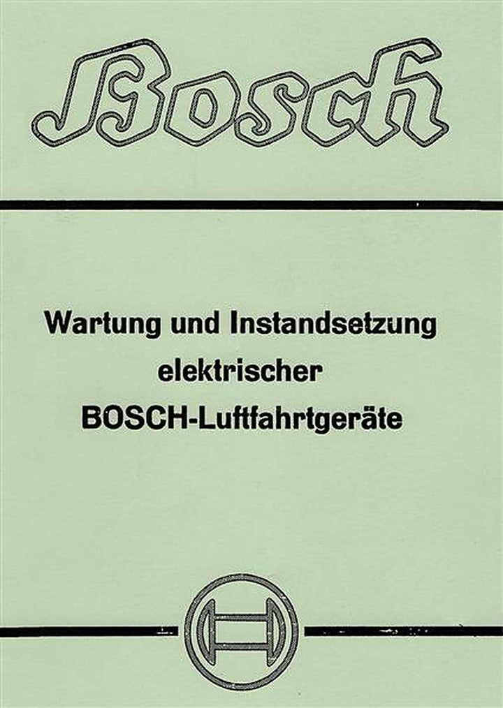 Bosch Bosch-Luftfahrtgeräte Reparaturanleitung, Buchcover