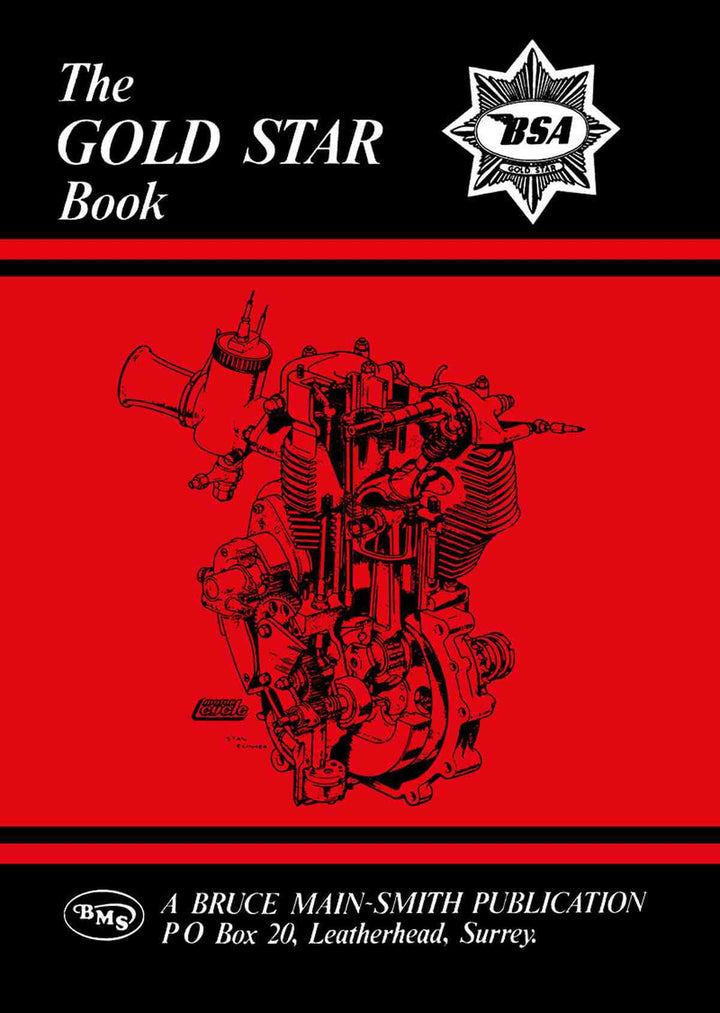 BSA The Gold Star Book Workshop Manual, Buchcover