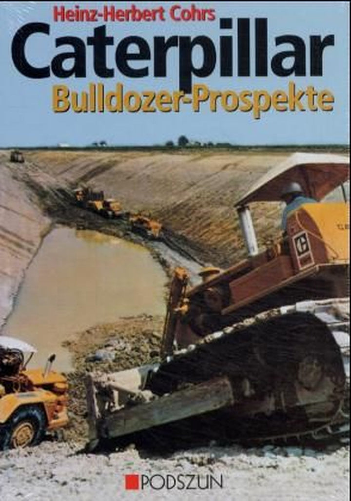 Caterpillar - Bulldozer Prospekte, Buchcover
