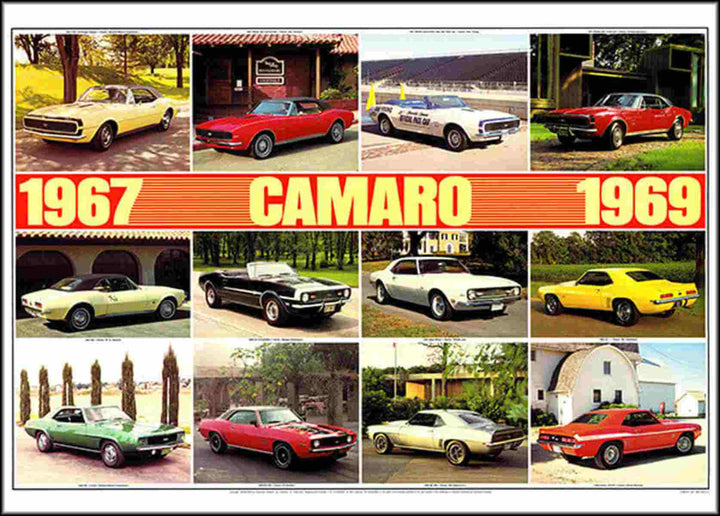 Chevrolet Camaro Poster, Poster-Motiv
