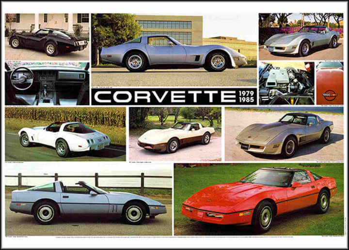 Chevrolet Corvette Poster, Poster-Motiv