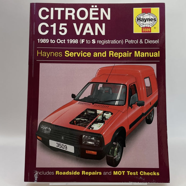 Citroen C15 Van Service and Repair Manual