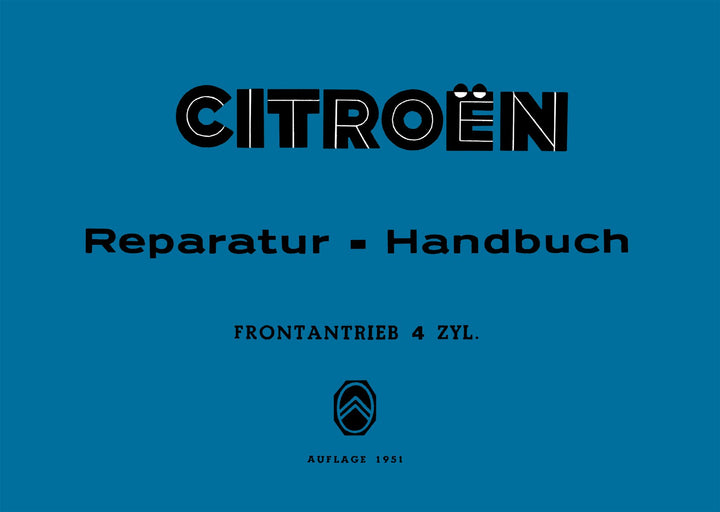 Citroen 11 CV Reparaturanleitung, Buchcover
