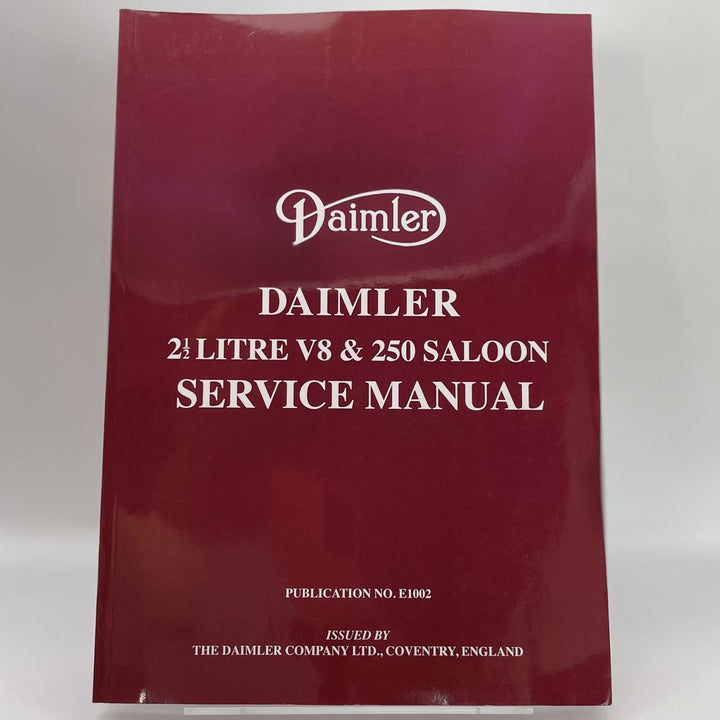 Daimler 2. 5 V8 and 250 Saloon Service Manual