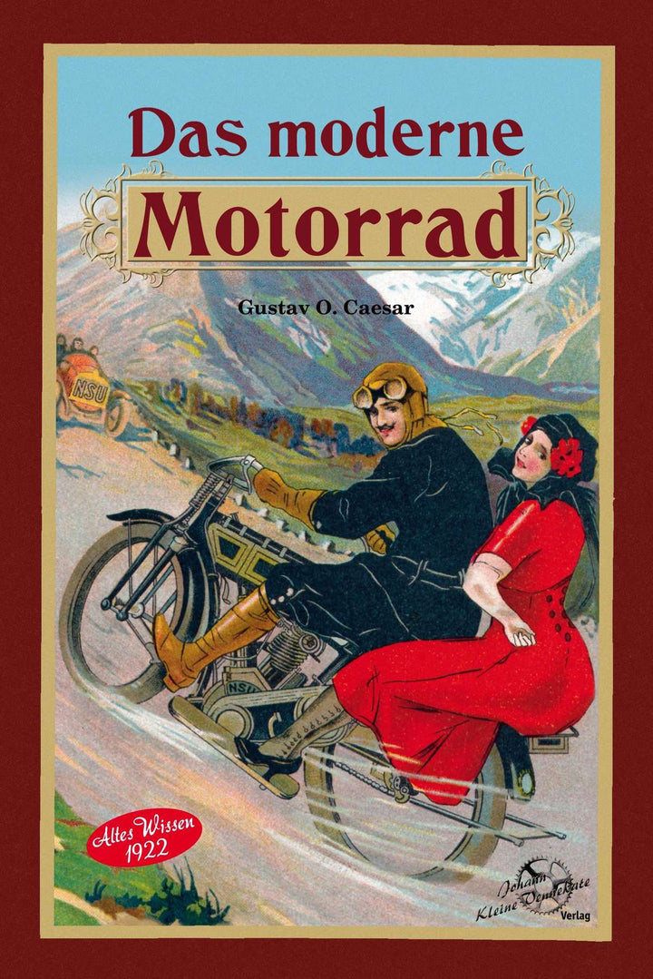 Das moderne Motorrad - Altes Wissen 1922, Buchcover