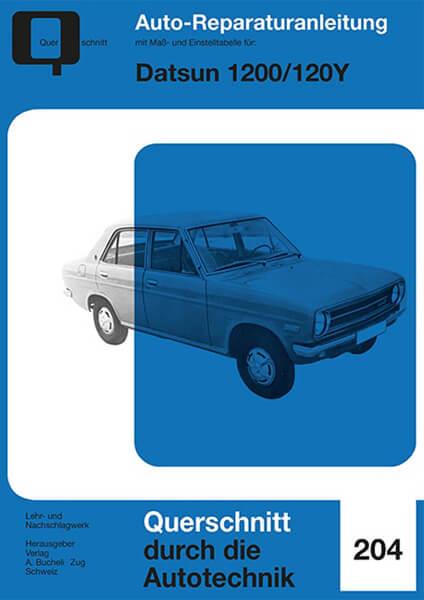Datsun 1200 / 120Y - Reparaturbuch - gedrucktes Buch zum Bestpreis! - verwuester.net