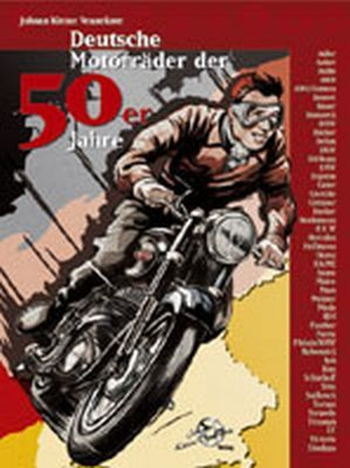 Deutsche Motorräder der 50er Jahre, Buchcover