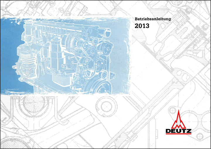 Deutz 2013 Betriebsanleitung