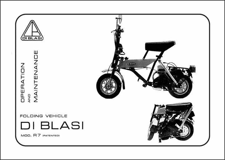 Di Blasi R7-WT Operation and Maintenance, Buchcover