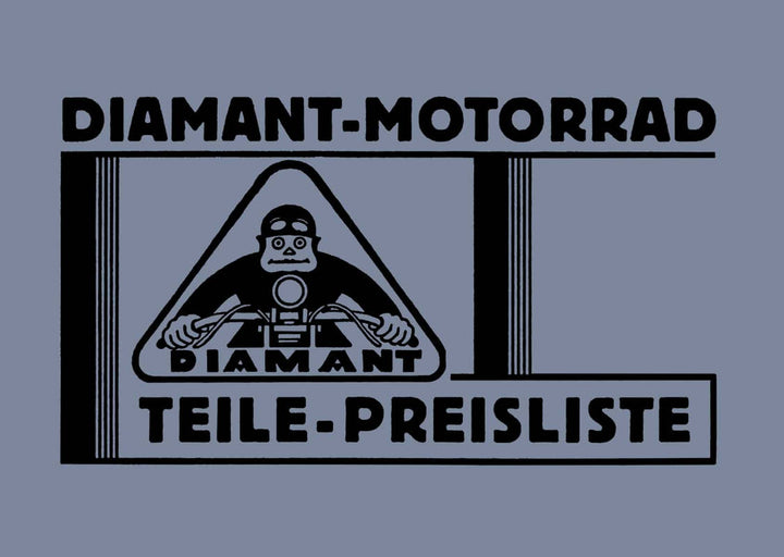 Diamant E F G Motorrad Ersatzteilkatalog, Buchcover