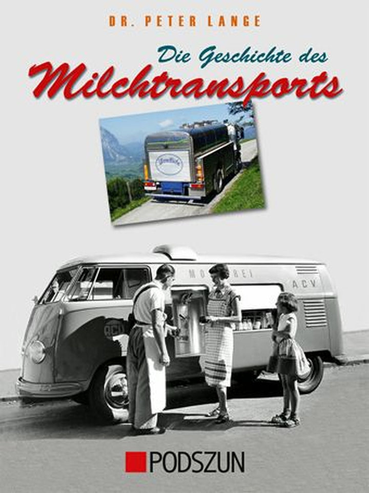 Die Geschichte des Milchtransports, Buchcover