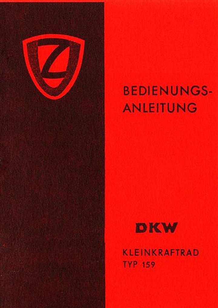 DKW 159TS Betriebsanleitung, Buchcover