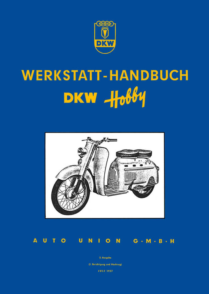 DKW Hobby Reparaturanleitung, Buchcover