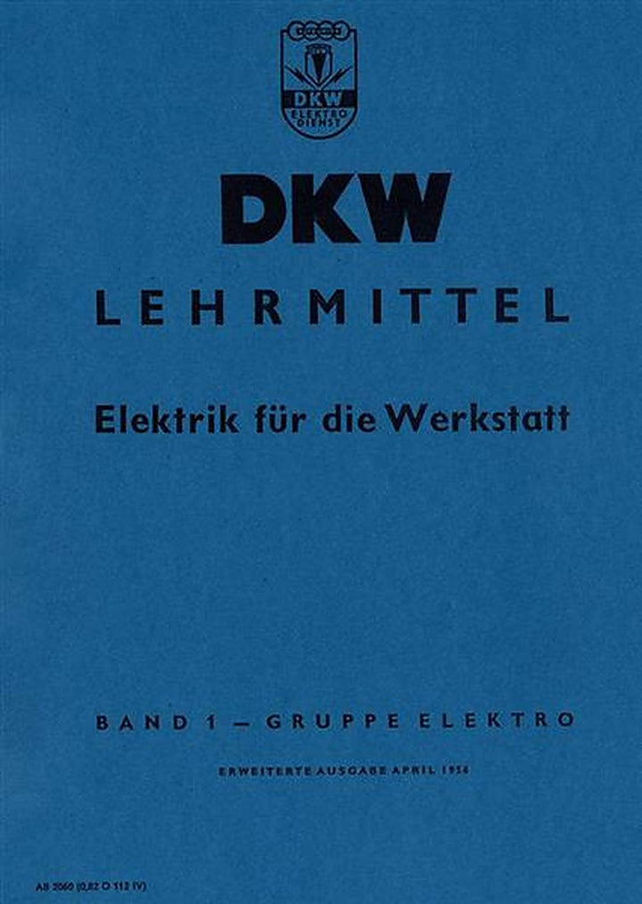 DKW - Elektrik für die Werkstatt, Buchcover